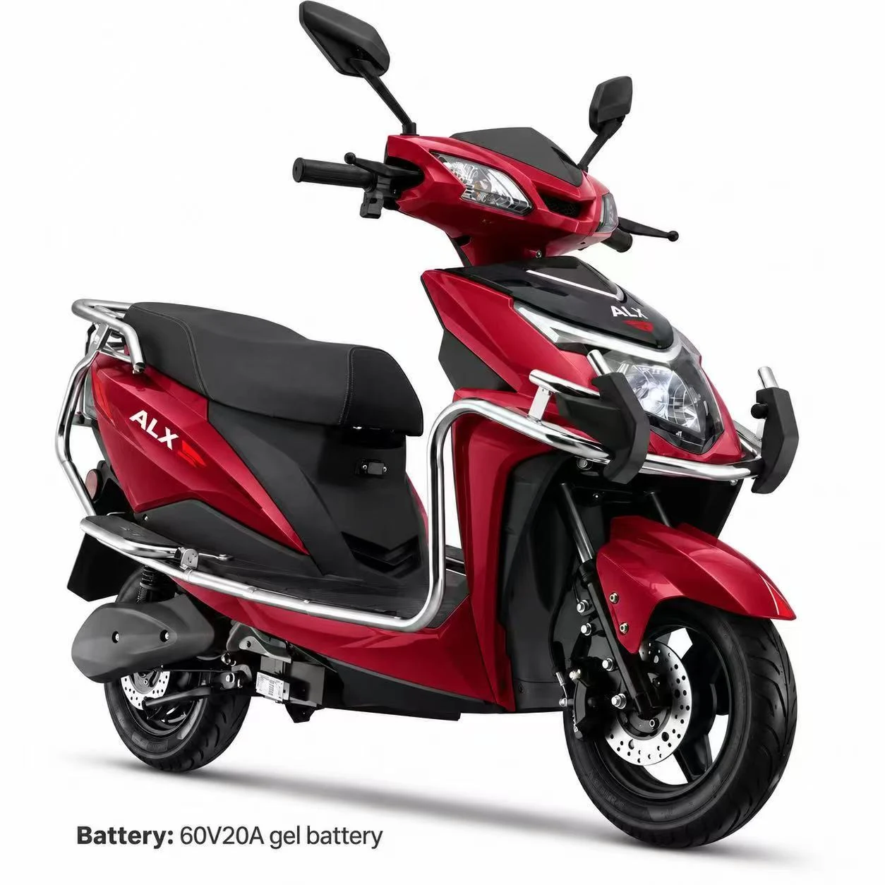 Red ALX electric scooter